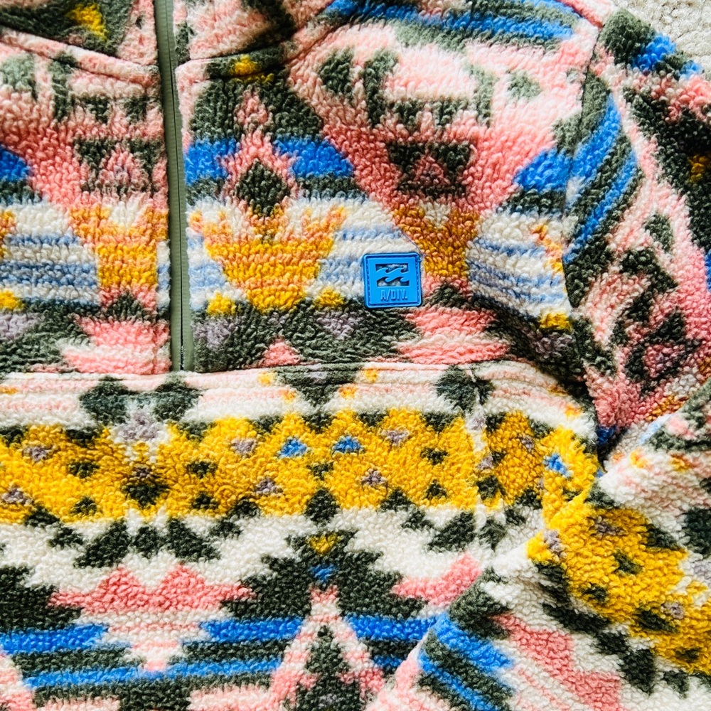 Billabong Boundary Quarter Zip Pullover - Large
